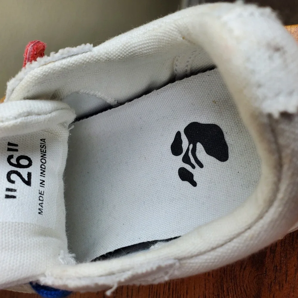 Kids Off White Monster Virgil Abloh White Sneakers Zip Tie Vulcanized 26